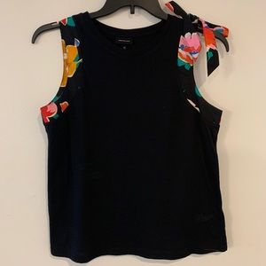 Black/Floral Tank
